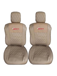 หุ้มเบาะรถยนต์แบบสวมทับ คู่หน้า ลาย VIP 5D D-MAX 2012-2019  (N /LINE 2 )