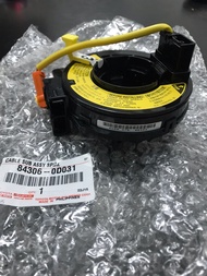 TOYOTA CLOCK SPRING VIOS NCP42 (2003-2007) ALTIS ZZE121 ZZE122 ORIGINAL GENUINE 84306-0D031 / 84306-