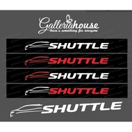 Galleria House Windscreen Sunshade Sticker Car Design Honda SHUTTLE
