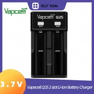 Vapcell Q2S 2slot Lion Li-Ion Battery Charger for 18650/21700 Batteries