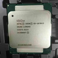 E5-2678 V3 SR20Z 2.5GHz 12Core 120W 30MB LGA2011-3 Processor X99 Motheroard Used