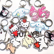 [现货] 可爱卡通亚克力钥匙扣套装 Kitty猫书包挂饰 闺蜜生日礼物可定制 | Cute Cartoon Acrylic Keychain Set Kitty Cat Bag Pendant Bir