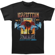 Men's cotton T-shirt Led Zeppelin Men's Inglewood T-Shirt Black Fast Shipping 4XL , 5XL , 6XL