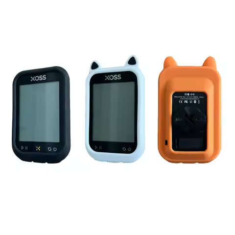Silicone Shell Protective Case Screen Protector Film Cover Strap For XOSS G3/Plus/G3+ Bike Computer 