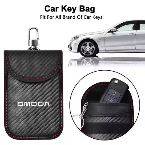 Car Key Case Signal Blocker Bag RFID Shielding Pocket For Chery Omoda EXEEO C5 5 fx 7 Tiggo 8 PLUS 8