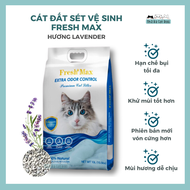 [Cát Đất Sét] Cát Vệ Sinh Cho Mèo Fresh Max Bao 10L