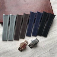 4/6✈Suitable for PP Patek Philippe rubber Nautilus 5711/5712/5726/5980 series silicone watch strap f