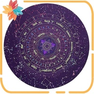 1 PCS Divination Mat  Round Shape  Letter Rubber (Size:8.66 Inches)