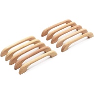 WEICHUAN 10PCS Tombol Laci Kayu Belum Selesai Menarik Pemegang - Kabinet Dapur Perabot Almari Almari