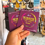 Dluxe Acoustic Strings Dluxe Brand Acoustic Guitar Strings Size 0.9 and 0.10 Quality Acoustic String