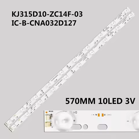 LED Backlight strip V315K2-PE1 EM320D0 LXC031 PLDED3273A-D DG315D10 MBL-32035D210DH0-V1-60MM DH315D1