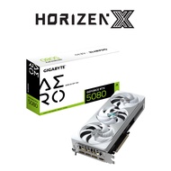 GIGABYTE Nvidia GeForce RTX 5080 AERO OC SFF 16G | GRAPHICS CARD | GPU | WHITE | SFF