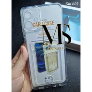 Clear Card Case for Samsung a07 4g a07 5g Clear Card Slot Case