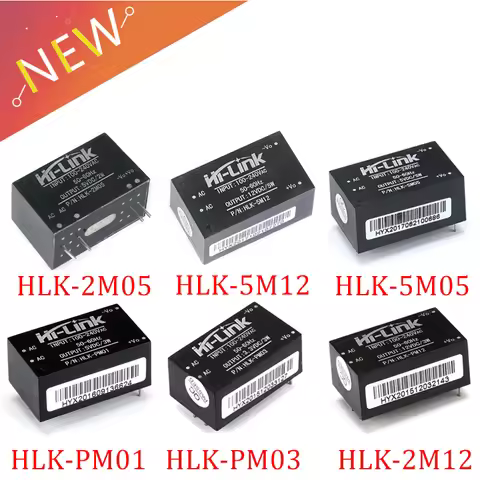 HLK-PM01 HLK-PM03 HLK-PM12 AC-DC 220V to 5V/3.3V/12V Mini Power Supply Module Intelligent Household 