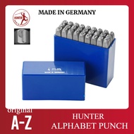 HUNTER ALPHABET STAMP A-Z PUNCHES PUNCH ALPHABET PUNCH PLATE BOARD CHOP ABC PUNCH METAL PUNCH MARKIN