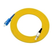 SC FC simplex 20 meters singlemode 9/125um patchcord fiber optic
