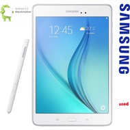Used Original Samsung Galaxy Tab A 8.0 SM-P350 P355 LTE 4G SIM Call Tablet PC 16GB Qualcomm Snapdragon Quad-core 1.2 GHz 8 inch Android 6 with Microsoft Office 2015 P350 WIFI Camera Bluetooth S Pen For Kids Student