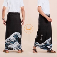 Adult Printing Sarong Contemporary Sarong Exclusive Motif Anime Motif Ombak One Piece Limited by Waj