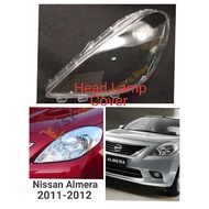 Nissan Almera 2011-2012 ALMERA HeadLamp Cover /ALMERA HEADLIGHT COVER /ALMERA HEADLAMP LENS /ALMERA 