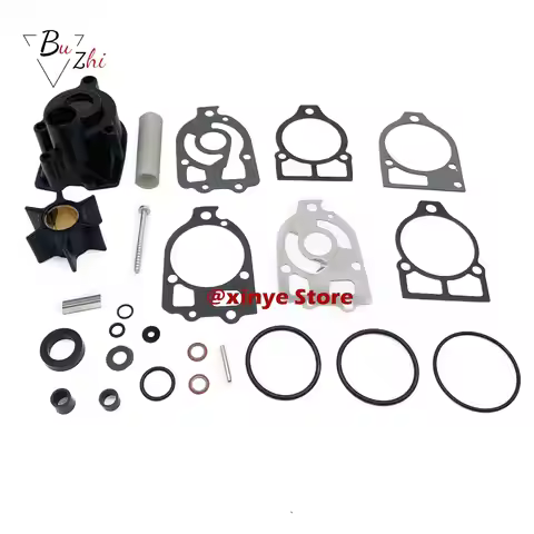 Water Pump Impeller Kit for Mercruiser #1 MR Alpha One Gen 1 18-3517, 46-96148Q8 Mercury 2 stroke ou