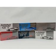 [500-599] MINI GT 1/64 NISSAN 35GT-RR PORSCHE 911 McLAREN F1 GTR BUGATTI CHIRON LAMBORGHINI AVENTADO