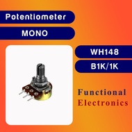 5PCS 10K 50K 100K 250K 5K 1K Potentiometer Mono or 3 Pins Potentiometer