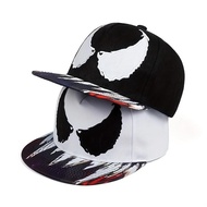 New Devil Spring Baseball Cap Flat Brim Cap Boys Hip-Hop Cap Baseball Cap Sunshade Trendy Flat Brim 
