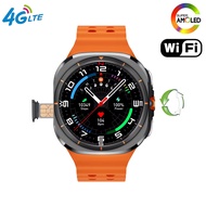 NEW Arrival 4G Full Netcom Smart Watch Ultra Android 9.0 System Rotary Camera GPS WIFI App Download 