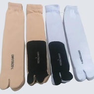 Set 12 Pasang Kaos Kaki Jempol Wanita Muslimah - Poliester Nyaman Warna Cinnamon