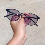 "PMK.22Jn22n" Small Round Frame Elastic Photochromic Lens Anti-Radiation Fasion