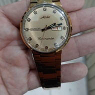 jam tangan mido chronometer otomatis auto aquadra
