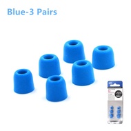 3 Pairs (6pcs/Set) KZ Memory Foam Comfortable Noise Canceling Earplugs In-Ear Headphone Pads For ZSX ZS10 Pro ZST ZSN P