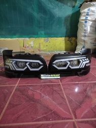 Lampu Depan Custom Mitsubishi T120SS