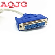Usb2.0 To Db25 Female Parallel Printer Lpt Cable Adapter New C340 Chipest Aqjg