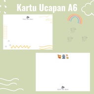 First Two Years - A6 Greeting CARD / CARD