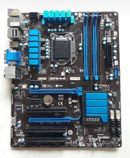 MAINBOARD เมนบอร์ด  MSI ZH77A-G43 Intel Z77 LGA 1155 DDR3 SATA Speed 6Gb/s-MAX RAM 32G สภาพใหม่ๆ พร้อมใช้งาน ส่งไว