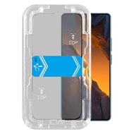 POCO秒貼滿版保護貼 螢幕玻璃貼 適用於F7 Pro M7 Ultra C75 F6 X6 C65 F5 X5 M6 5G 1個 高清 POCO F3/X3 Pro