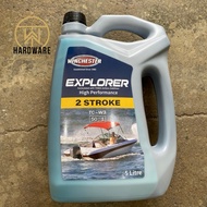 WINCHESTER Explorer TCW3 Outboard 2T Minyak Mesin Gergaji, Minyak Mesin Rumput Minyak 2T