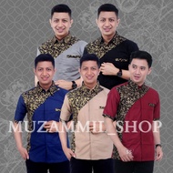 HIJAU Koko Muslim Fashion Batik Combination C07 Al Haramain Green M/L/XL Adult 8