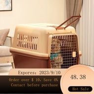 NEW Pet Dock【with Urine Insulation Board】Pet Flight Case Cat Air Bag Cat Cage out Cat Cage Cat Bag Large Trolley Case