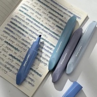 4pcs/kotak Penanda Buku Skrap Graffiti Cantik Penanda Penanda Warna Kecerunan Comel Kreatif Untuk Ka