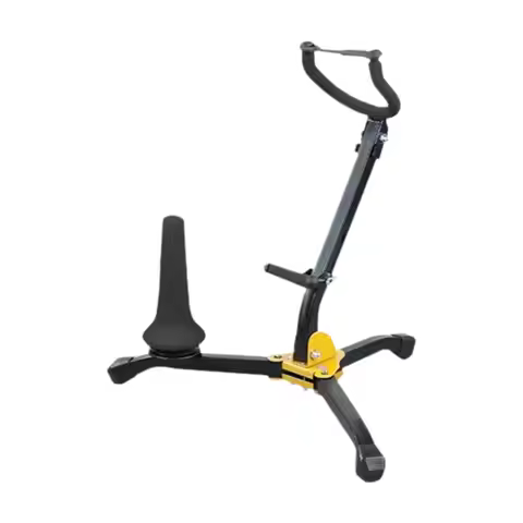 Saxophone Stand Saxophone Professional Stand Metal Legs Tripod Foldable Sax Holder Musical Instrumen