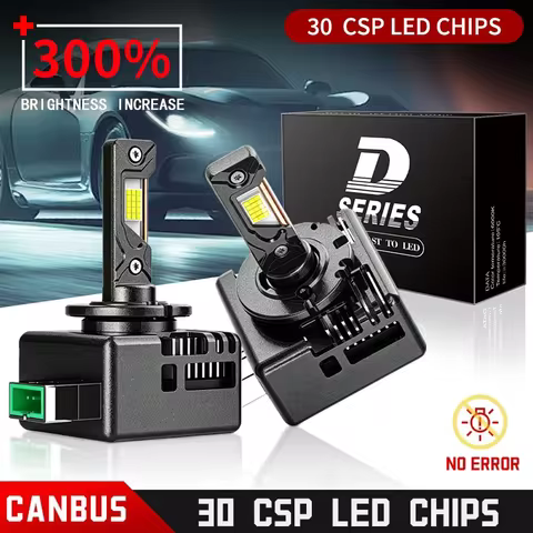 2PCS 30000LM D3S D1S Headlight D2S LED Bulb 300W D4S D5S D8S Xenon Replacement Lights Super Bright C