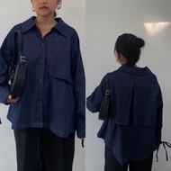 OTASHAWL - Denim Multiway Top | Denim TOP | Denim Outer | Denim Jacket
