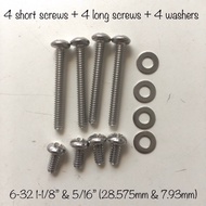 Computer Radiator Water Cooling Screw Motherboard Casing Screw 304 Stainless Steel