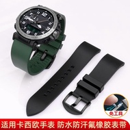 手表带 Original genuine suitable for Casio strap prg-600YB PRG650 PRW-6600 watch strap male rubber watch with 24mm
