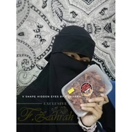 Niqab V-Shape (Petak/Curve) Hidden Eyes/ Niqab Khuruj/ Burqa /Niqab Masturat
