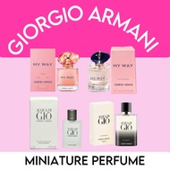 GIORGIO ARMANI MINIATURE | MINI | TRAVEL SIZE AUTHENTIC PERFUME