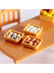 娃娃屋微型食品OB11模型拍攝道具生活場景展示盒套裝蛋微型裝飾