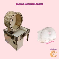 (The Ham's) HAMSTER House Round Wheel HAMSTER Toy